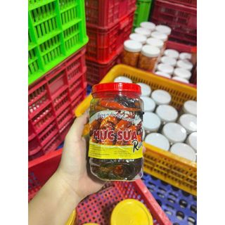 Mực sữa rim tỏi ớt hủ 500gr (giao hoả tốc)