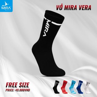 Vớ chống trượt đá banh vải dày dặn chính hãng MIRA