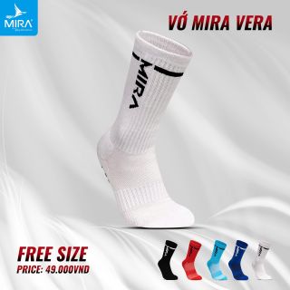 Vớ chống trượt đá banh vải dày dặn chính hãng MIRA