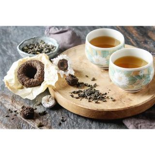 Trà phổ nhĩ dạng viên đẹp da giảm mỡ