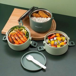 CÀ MEN, HỘP CƠM 3 TẦNG GIỮ NHIỆT INOX