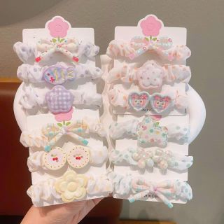 Set 3 dây chun buộc tóc chấm bi