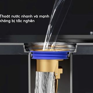 Nắp đậy cống thoát nước ngăn mùi, chống côn trùng bằng đồng