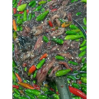 Mắm mực nguyên chất hủ 500gr đặc sản bình thuận