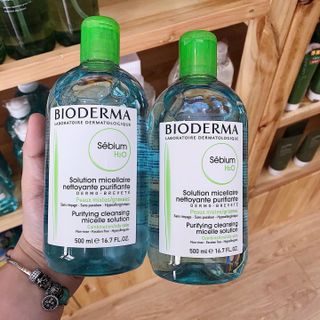 Nước tẩy trang Bioderma Xanh  500ml