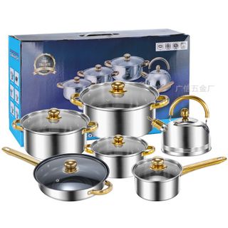 Bộ nồi 6 món inox Stainless
