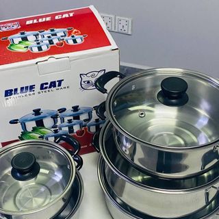 Bộ nồi 5 món BLUE CAT (2.15kg)