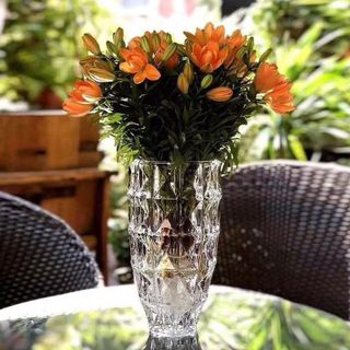 BÌNH CẮM HOA THỦY TINH 30CM DELI DSHP2027- 1
