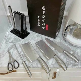 BỘ DAO NHẬT BẢN 6 MÓN Seki-Japan Bộ dao Nhật inox 6 món cao cấp Seki-Japan