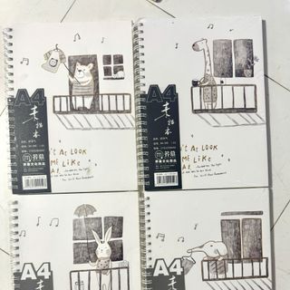 SỔ VẼ LÒ XO A4