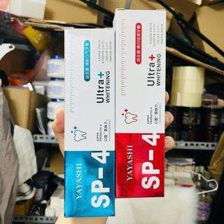 💚 Kem đánh răng YAYASHI Sp-4 làm trắng răng, cải thiện vết ố vàng và giúp hơi thở thơm mát