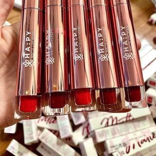 Son Kem Lì Happy Matte Lipcream siêu Lì Kháng Kháng Nước không Trôi