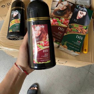 Dầu gội thảo mộc nhuộm Tóc Bibop