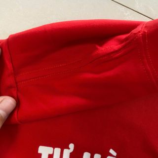 Áo cờ đỏ sao vàng chất 100% cotton mịn mát xưởng Hà Đinh