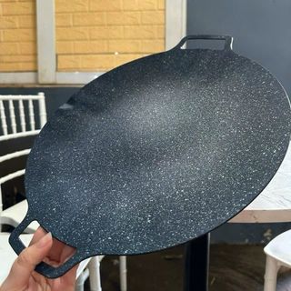 Chảo gang vân đá 34cm 750g