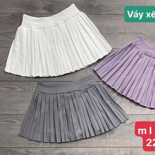 Váy Xếp Ly Thể Thao Tập Picleball/ Tennis/Cầu Lông/Golf