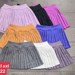 Váy Xếp Ly Thể Thao Tập Picleball/ Tennis/Cầu Lông/Golf