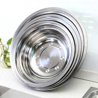 Bát Inox, khay inox, thố inox, chậu inox đa năng 28cm