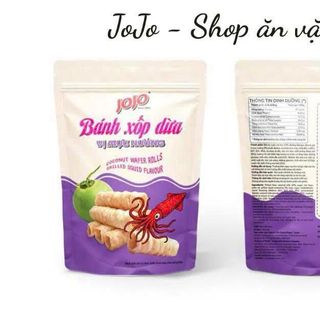 Bánh xốp que vị mực nướng và tôm nướng JoJo 55g - Bánh xốp que Bánh xốp JoJo