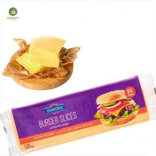 PHÔ MAI LÁT CHEDDAR SLICES EMBORG 84 LÁT XUẤT XỨ ĐỨC