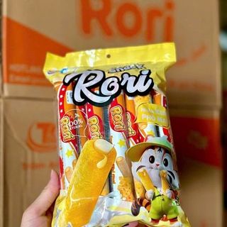 Bánh Snack Rori Nhân Kem Phô Mai 120gr (Thùng 40 Gói x 18 Cái)