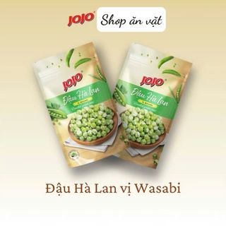 Đậu Hà Lan vị bò cay và wasabi JoJo 70g - Đậu Hà Lan wasabi - Đậu Hà Lan sấy giòn