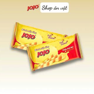 Bánh xốp ống vị phô mai JoJo 115g Shop ăn vặt Bánh xốp phô mai