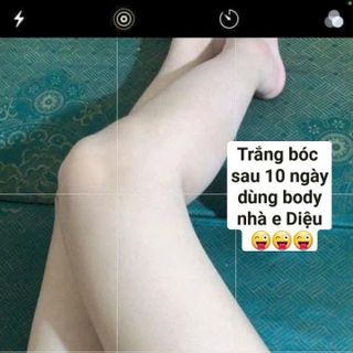 Kem trắng da body cấp tốc