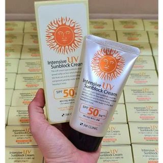 Kem Chống Nắng 3W Clinic Intensive uv Sunblock Cream Hàn Quốc 70ml