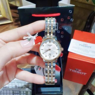 ĐỒNG HỒ NỮ TRUNG CẤP TIXOT TOPAZ DEMI THÉP KHOÁ BƯỚM