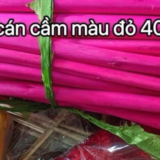 Cán Cầm Tay Màu Đỏ , Đèn Ông Sao ,Vui Tết Trung Thu- Phụ Kiện