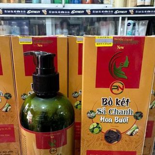 Dầu gội bồ kết sả chanh hoa bưởi 300ML