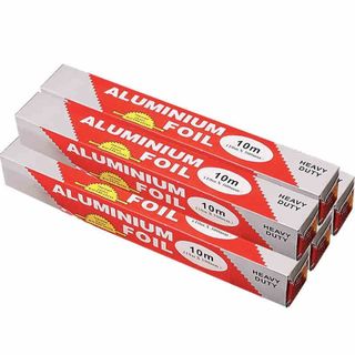 Giấy bạc nướng Aluminium 10m Cuộn giấy bạc bọc thực phẩm Aluminium dài 10m