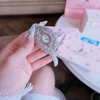 ĐỒNG HỒ NỮ CHÍNH HÃNG BRIDE TALK ĐÍNH PHA LÊ CHIẾC LÁ