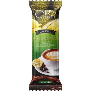 Ore Coffee - COMBO 149K Gồm 01 Hộp Cà Phê Hòa Tan 3in1 Đậm Vị Và 01 Hộp Cà Phê Hòa Tan 4in1 Sầu Riêng