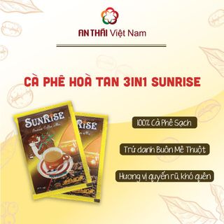AnTháiCafé - 01 Gói Cà Phê Sữa 3in1 Sunrise (01 gói x 18gr)