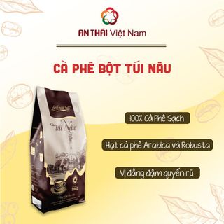 AnTháiCafé - Cà Phê Bột An Thái Túi Nâu (500g)