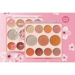 Bảng phấn mắt 11 màu MILA COLOR Sweet Peach blossom