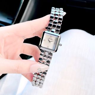 ĐỒNG HỒ NỮ CHÍNH HÃNG SCOTTIE MẶT VUÔNG FULLBOX MÀU BẠC
