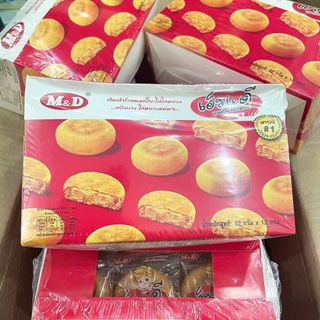 Hộp 12 bánh jambon gà M&D TL