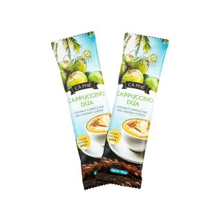 Ore Coffee - 01 Gói Cà Phê Hòa Tan 4in1 Cappuccino Dừa (18gr)