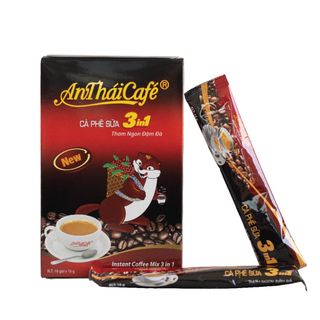 AnTháiCafé - Combo 03 hộp Cà Phê Sữa 3in1 An Thái Mới (16 gói x 16gr)