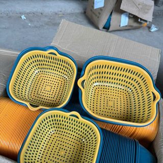 Set 6 Rổ Vàng Xanh