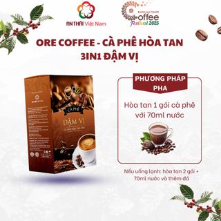 TITA Coffee - TẶNG 01 Hộp Cà Phê Hòa Tan Ore Coffee 3in1 Đậm Vị Khi Mua Combo 02 Túi Cà Phê Hạt Rang Blend 500gr