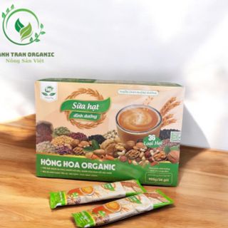 SỮA HẠT DINH DƯỠNG THUẦN CHAY 36 LOẠI HẠT (hộp 900g 36 gói)