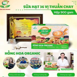 SỮA HẠT DINH DƯỠNG THUẦN CHAY 36 LOẠI HẠT (hộp 900g 36 gói)