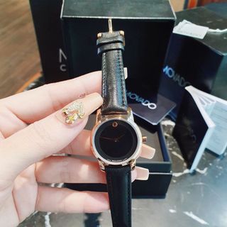 HOT DEAL ĐỒNG HỒ NAM NỮ SIÊU CẤP MÔDADO DÂY DA MÁY RONDA