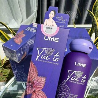 Dung dịch Vệ Sinh Tía Tô UME 150ml
