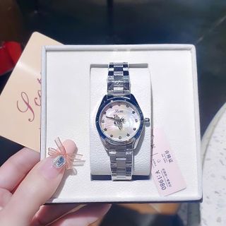 ĐỒNG HỒ NỮ CHÍNH HÃNG SCOTTIE ONG XOAY FULLBOX KHOÁ BƯỚM