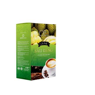 Ore Coffee - COMBO 169K Gồm 01 Hộp Cà Phê Hòa Tan Sầu Riêng Và 01 Hộp Cà Phê Hòa Tan Cappuccino Dừa (10 gói x 18g)